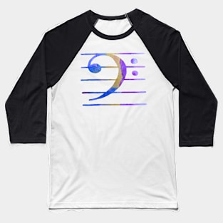 Bass Clef Baseball T-Shirt